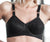 Style 2101 | Expandable Cup Wireless Shaper Bra - Black