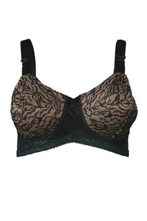 Style 2101 | Expandable Cup Wireless Shaper Bra - Mocha
