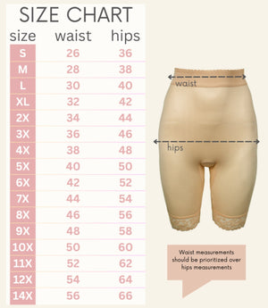 Style 518 | 4way Stretch High Waist Long Leg Bike Short "Panty within a Shaper"