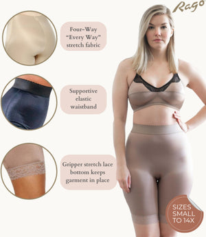 Style 518 | 4way Stretch High Waist Long Leg Bike Short "Panty within a Shaper"