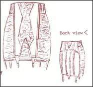 Style 6008 | Side Zipper Girdle 14" Length (Forgotten Women Vintage Collection)