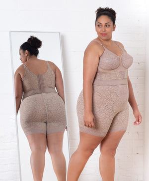 Style 6207 | Extra Firm No Roll High Waist Leg Shaper