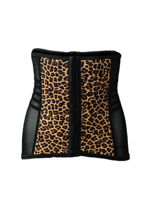 Style 821 | Shapette Powermesh Satin Panel Waist Cincher