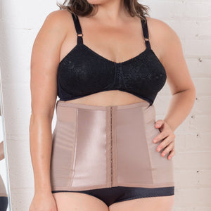 Style 821 | Shapette Powermesh Satin Panel Waist Cincher