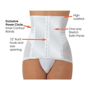 Style 821 | Shapette Powermesh Satin Panel Waist Cincher