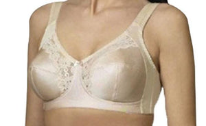 Cortland Style 7103 - Banded Full Figure Soft Cup Bra with Lace