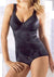 Cortland Intimates 8619 - Soft Cup Animal Lace Control Bodybriefer