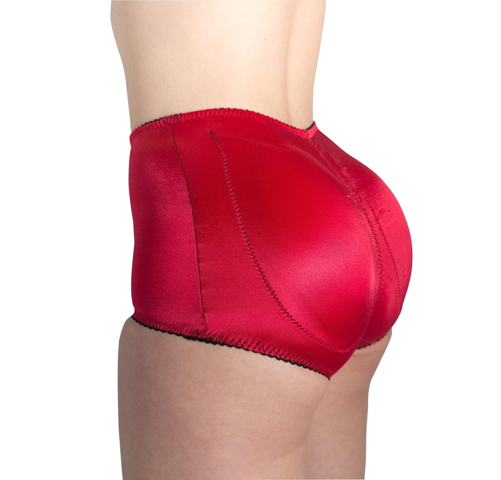 RAGO Style 914 RED - Panty Brief Light Shaping/Removable Pads CLEARANCE